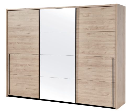 kleerkast 280 met 3 schuifdeuren