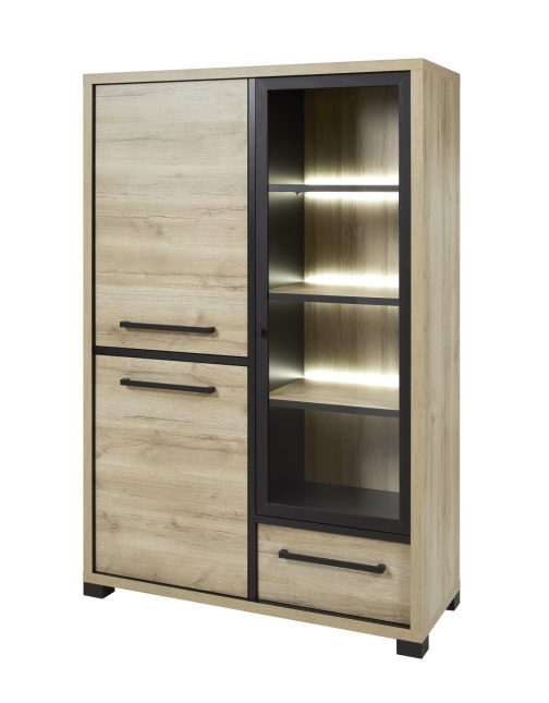 Glaskast + verlichting B121